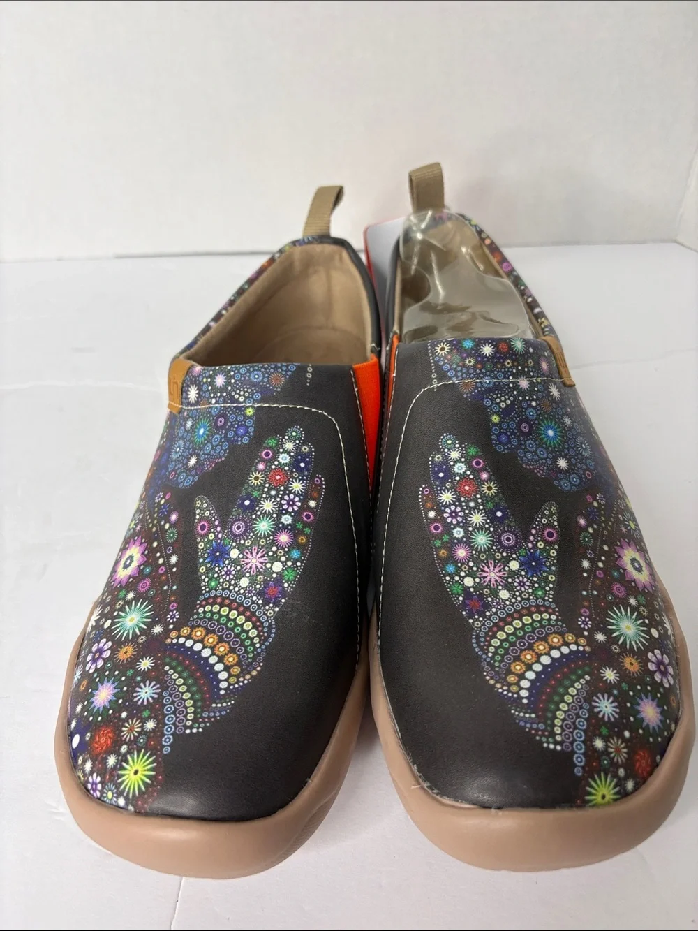 NWT UIN Pray for Goodness Slip On